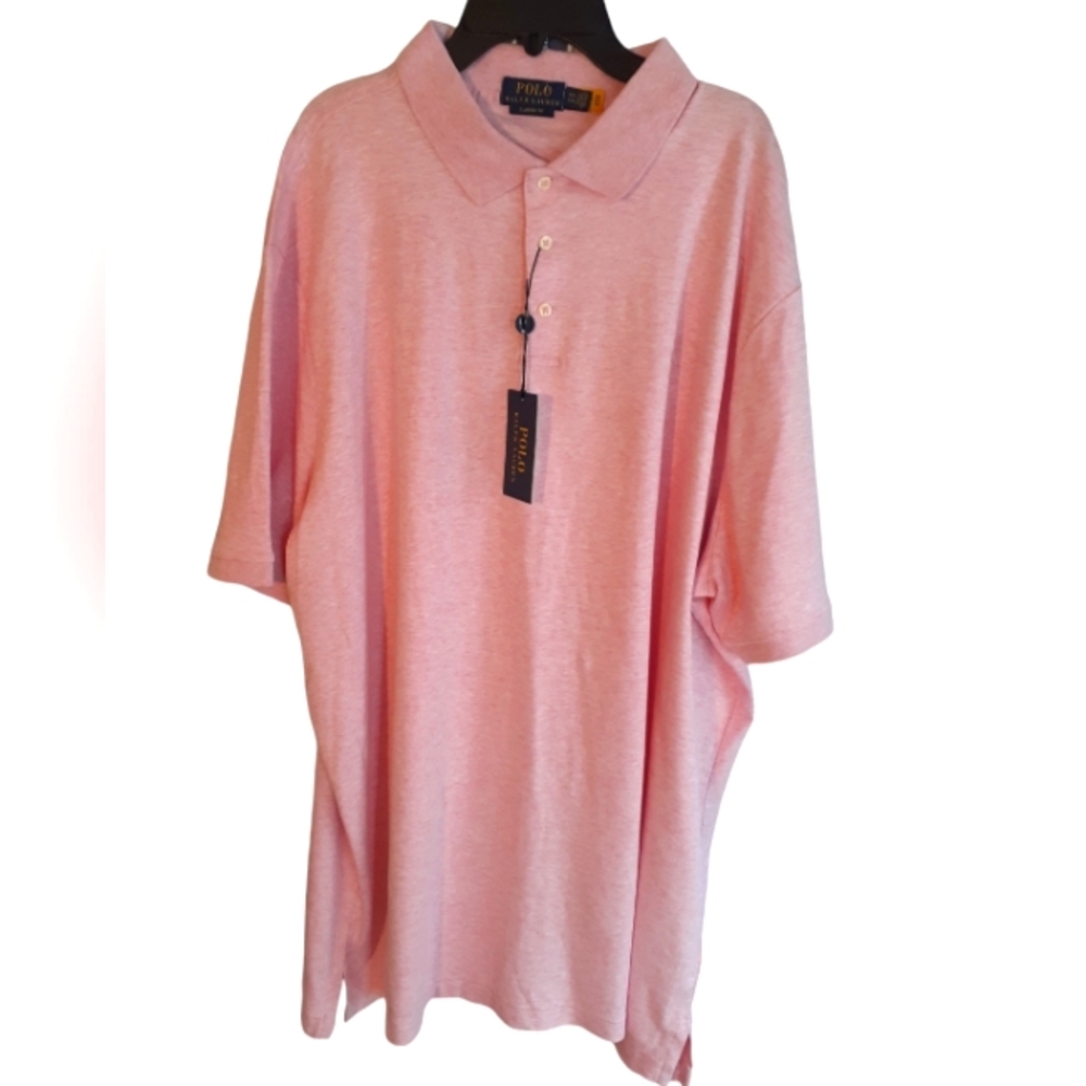 Polo Ralph Lauren pink polo classic fit- Size XXL- NWT